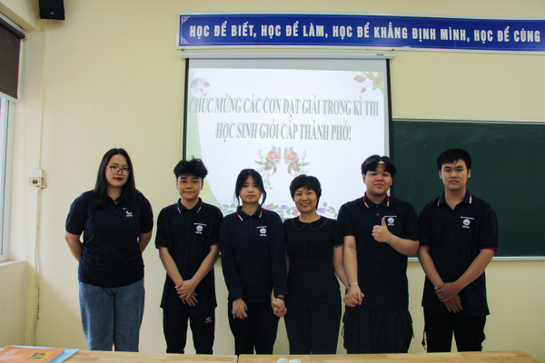Học sinh trường TC Kỹ thuật tin học Hà Nội đạt giải trong kỳ thi Học sinh giỏi cấp Thành phố năm học 2023-2024.