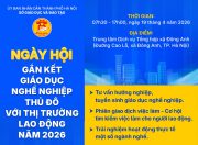 TRƯỜNG TC KỸ THUẬT TIN HỌC HÀ NỘI CÓ MẶT TẠI  NGÀY HỘI GẮN KẾT GDNN THỦ ĐÔ VỚI THỊ TRƯỜNG LAO ĐỘNG NĂM 2026